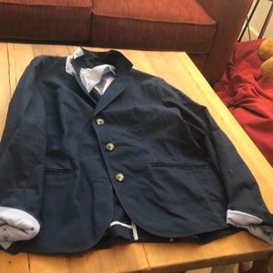 LL bean blue blazer